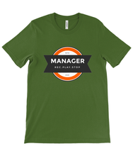 Load image into Gallery viewer, REC.PLAY.STOP MANAGER Canvas Unisex Crew Neck T-Shirt