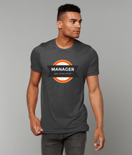 Load image into Gallery viewer, REC.PLAY.STOP MANAGER Canvas Unisex Crew Neck T-Shirt