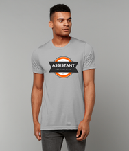 Load image into Gallery viewer, REC.PLAY.STOP ASSISTANT Canvas Unisex Crew Neck T-Shirt