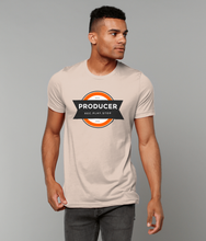 Load image into Gallery viewer, REC.PLAY.STOP PRODUCER Canvas Unisex Crew Neck T-Shirt