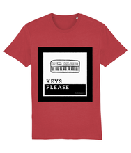 Load image into Gallery viewer, KEYS PLEASE B&amp;W Unisex Crew Neck T-Shirt
