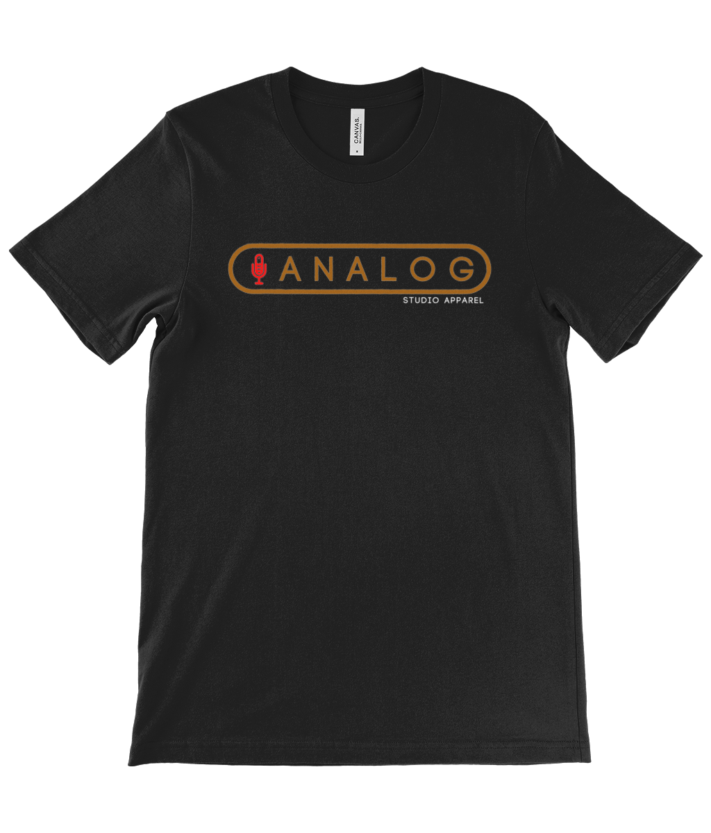 ANALOG Canvas Unisex Sueded T-Shirt