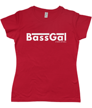 Load image into Gallery viewer, BASSGAL Ladies Imperial Heavy T-Shirt
