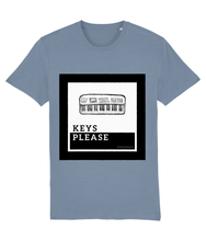 Load image into Gallery viewer, KEYS PLEASE B&amp;W Unisex Crew Neck T-Shirt
