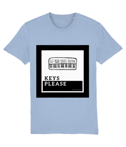KEYS PLEASE B&W Unisex Crew Neck T-Shirt