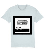 Load image into Gallery viewer, KEYS PLEASE B&amp;W Unisex Crew Neck T-Shirt
