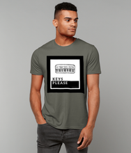 Load image into Gallery viewer, KEYS PLEASE B&amp;W Unisex Crew Neck T-Shirt
